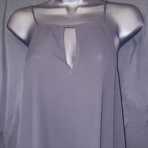 Black Express Tank with cut out